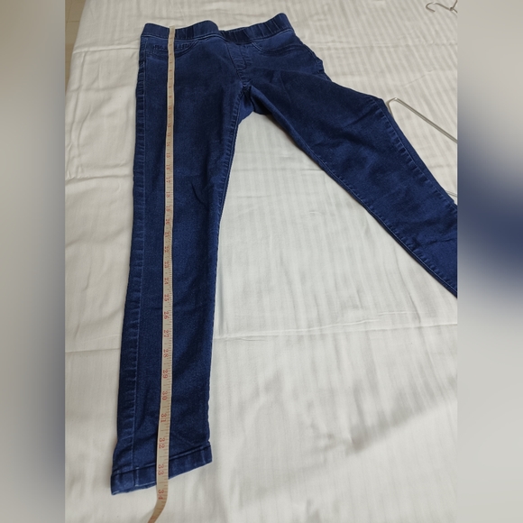 BARE DENIM Blue Solid Ankle-Length Casual Women Skinny Fit Jeggings - Picture 9 of 11